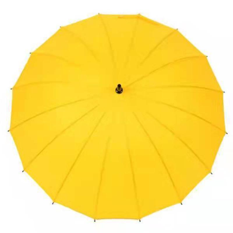 

Чоловіча надвелика парасолька з 24 спицями, протитайфунна, з посиленою довгою ручкою на двох