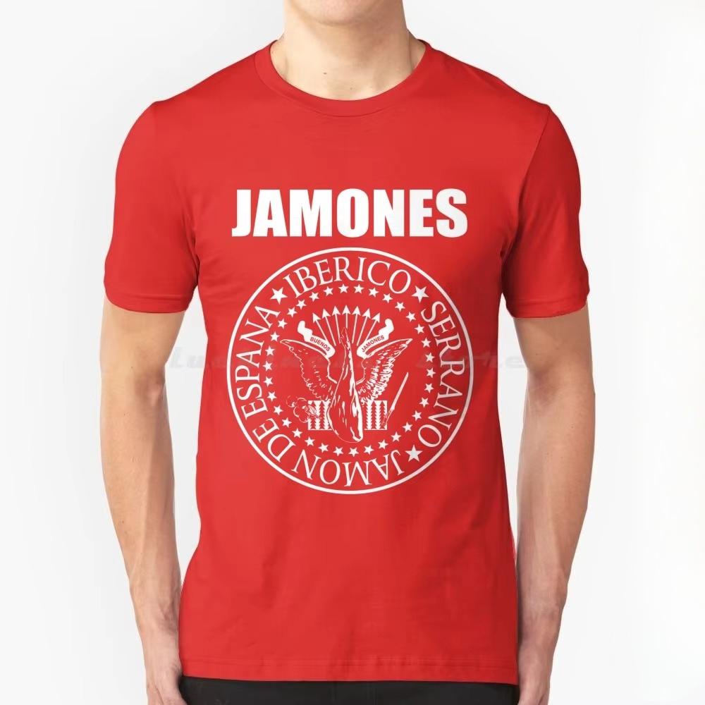 Buenos Jamones T Shirt Big Size Buenos Jamones Jamon Bandshirt Band Music Muziek Spanish Joke Rocker Punk Hardcore
