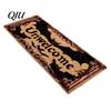 Halloween Themed Floor Rug Kitchen Rug, Pumpkin Bat Black Cat Non-slip Mat, Durable Anti-slip Spooky Entrance Festive Decorative for