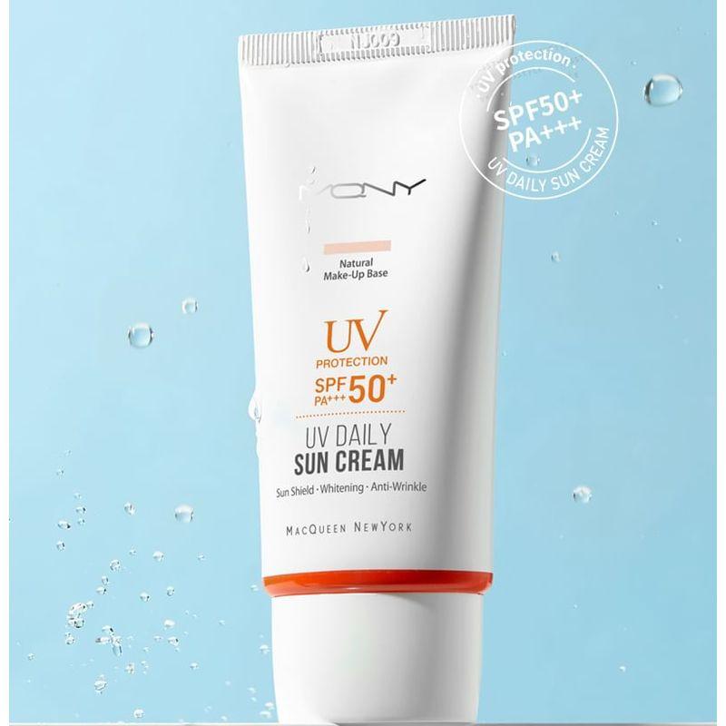 MACQUEEN - UV Daily Sun Cream (Natural Make-Up Base)