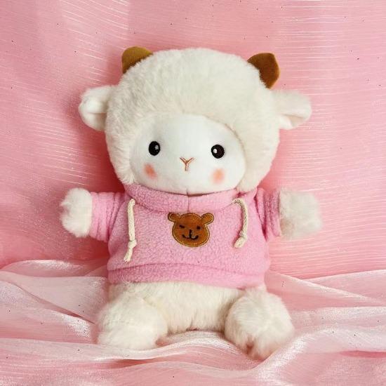 Poker Sheep Doll Little Aries Plush Toy Cute Little Sheep Doll Girl Comforting Doll