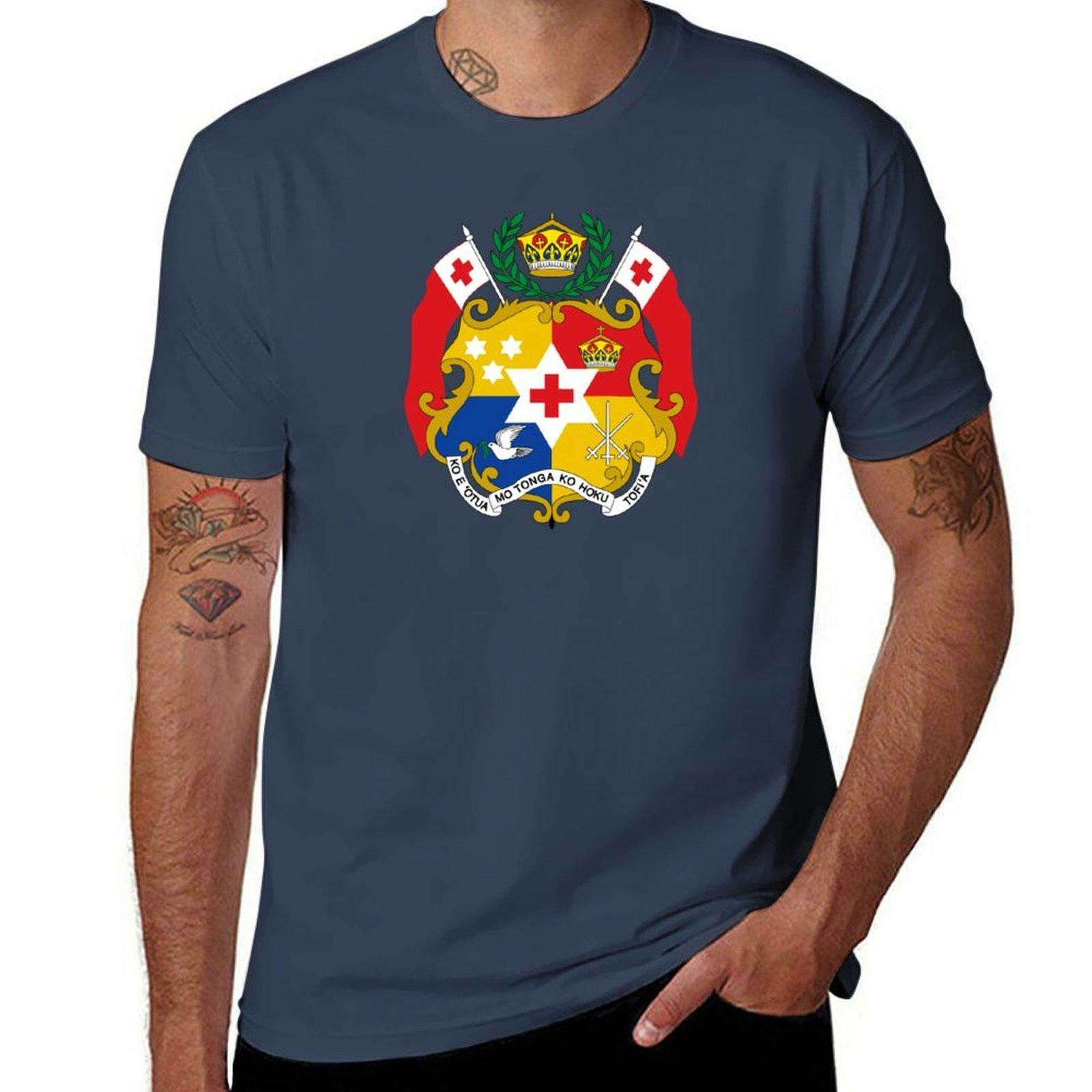 Coat of arms of Tonga TShirt Festival Party Tee Top S
