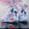 Men Basketball Shoes High Grip Rubber Sole Athletic Sneakers Cushion Sports Training Shoes Sizes 39-44 for Outdoor Travel