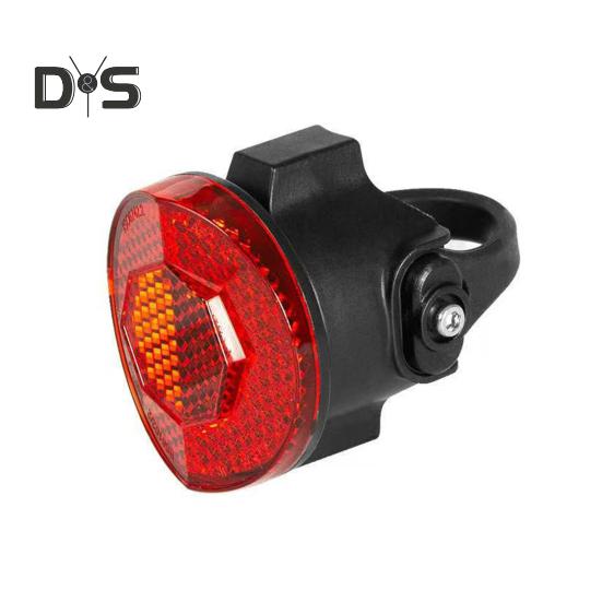 Bike Reflective Tail Light for AirTag Locator Mount Universal MTB Road Mountain Bicycle Saddle Reflector Rear Lamp Holder Bike Accessories
