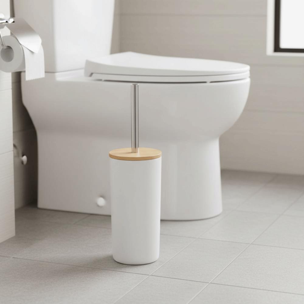 Long Handle Toilet Brush Set Standing Base Bathroom Cleaning Tool Toilet Scrubber  Toilet Cleaning