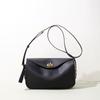 Early Spring High-end Messenger Bag First Layer Cowhide High-end Texture Shoulder Light Armpit Bag Minimalist Light Luxury Commuter Women