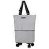 New Large-capacity Universal Wheel Bag Supermarket Shopping Portable Waterproof Handbag Foldable Luggage Trolley Bag Tugboat Bag Storage Bag