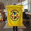 1PC Club America Patterned Flannel Blanket Suitable For All Seasons for Home Decor Warmth and Comfort Gifts Holiday Present