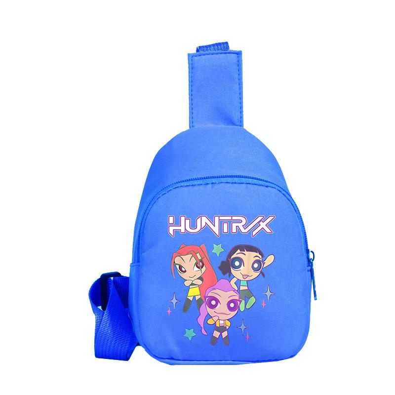 Casual Children'S Breast Bag Animation Cartoon Printing Fashion Boys And Girls Crossbody Bag Change Small Backpack