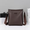 New shoulder bag casual men's bag messenger bag vertical men's large-capacity business bag fashionable and simple men's bag
