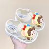 New Summer Baby Walking Shoes for Girls, Soft Sole, Non-Slip, Closed-Toe, Infant and Toddler Sandals