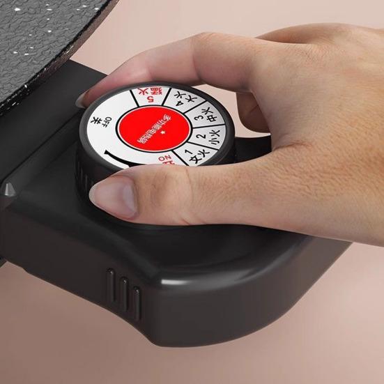 Elektrický gril Nepřilnavá kulatá deska Bez kouře Vnitřní elektrický gril Rychle se zahřívající Stolní gril pro BBQ Steaky Palačinky Hamburgery