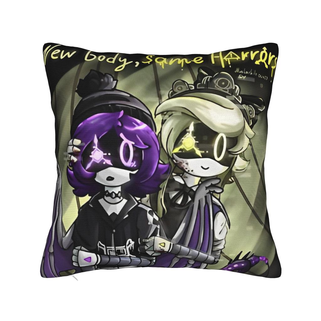 Murder Drones Games Square Pillow Case Cushion Cover Awesome Polyester Decor Pillowcase for Sofa 18