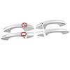 For Volkswagen VW GOLF 7 MK7 2013- Chrome Door Handle Bowl Trim Car Side Door Handle Cover Trim Sticker Styling Accessories