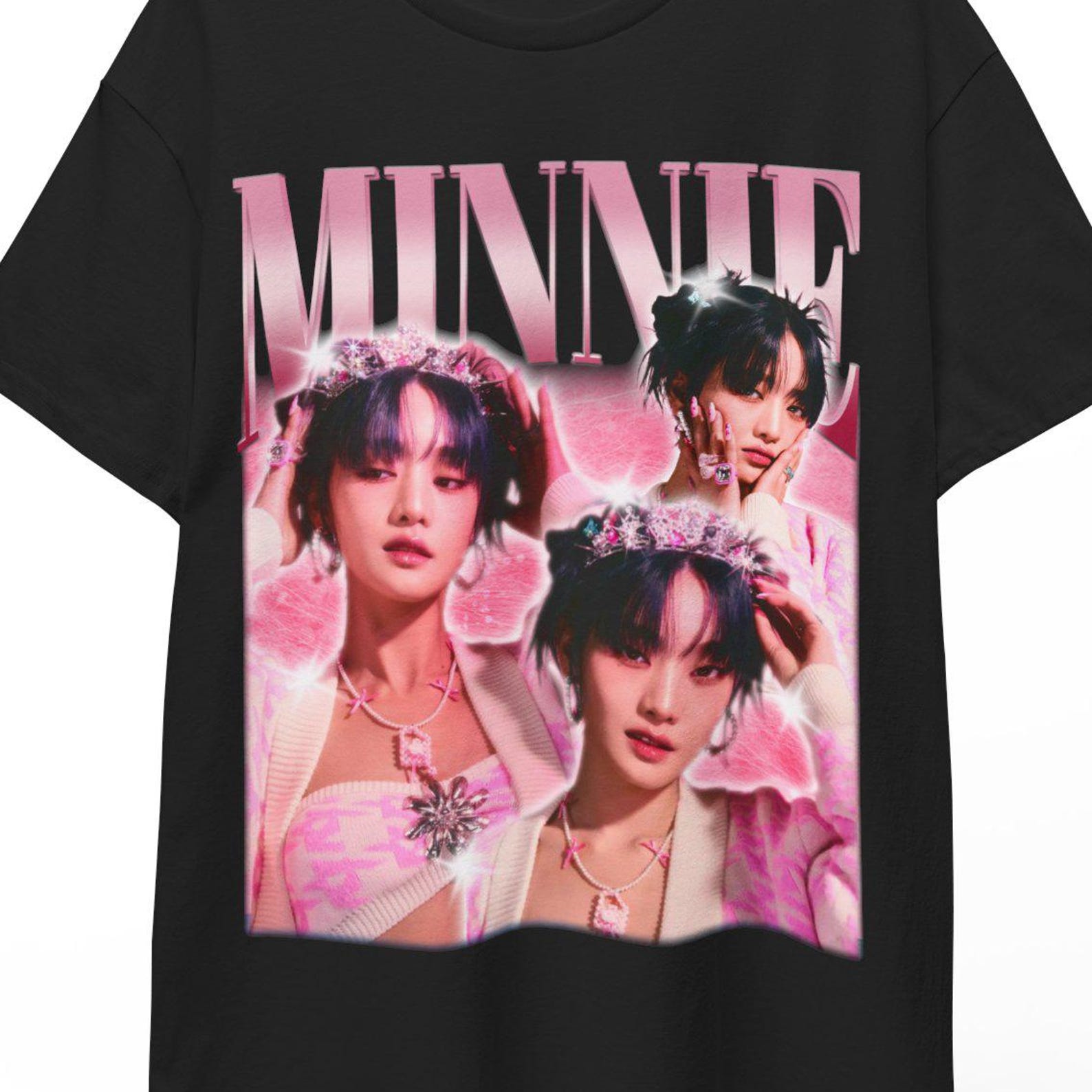 Minnie GIDLE Unisex T-Shirt: Kpop Idol Music Merch, Minnie Kpop Shirt, Minnie G-Idle Tees, Minnie G-Idle Kpop Sweatshirt, Minnie G-Idle Gift 2XL