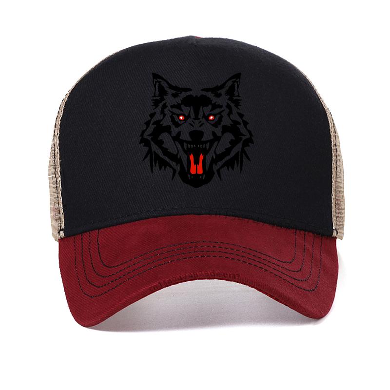 

Fashion Animal Wolf Baseball Cap Men Women Hip Hop Gorras Snapback Dad Hat Summer Breathable Mesh Trucker Cap Golf Bone Adjustable