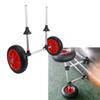 Folding Kayak  , Lightweight Canoe Trolley Carrier with Aluminum Alloy Frame and Rubber Wheels, Stable   for Transporting Kayaks or Rafts
