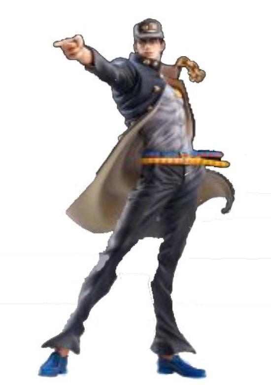 

Statue Legend Bizarre Part 3 Jotaro Kujo and coloring Hirohiko JoJo s Adventure 14. [Prototype supervision Araki]
