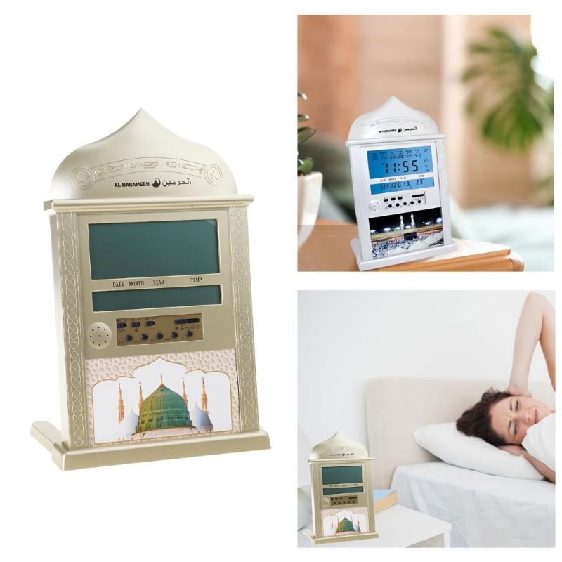 Azan Clock,Led Prayer Clock,Table Clock,Read Home/Office/Mosque Digital Azan Clock/Decorative Clock HA-4007