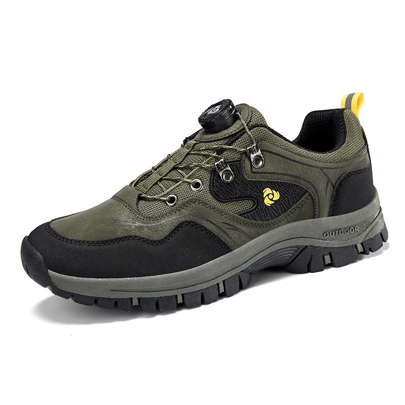 Men s Four-Season Hiking Shoes: Spring/Autumn Outdoor Sports & Casual, Thick Sole for Construction, Work, and Mountain Climbing. 45