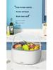 Double Layer Electric Vegetable Washing Basket & Purifier with Large Capacity