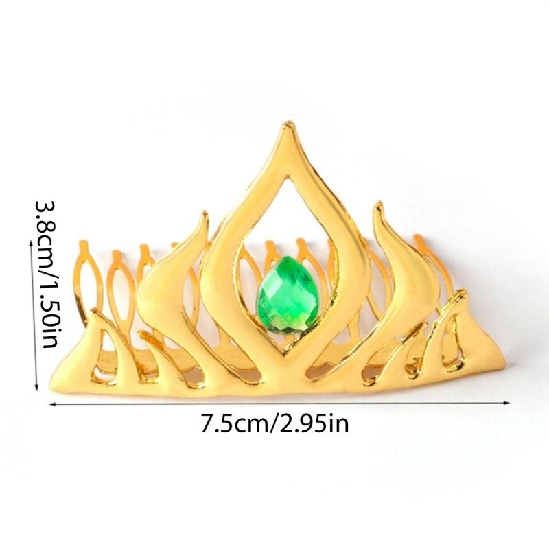 Kronen Kristall Tiaras Handgefertigt Cosplay Tiaras Stirnbänder Haarreif für Maskeraden