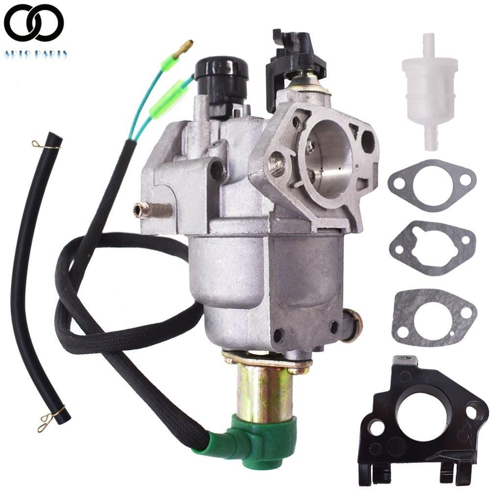 Carburetor With Solenoid For GX340 GX390 8HP 9HP 11HP 13HP Generator Carb