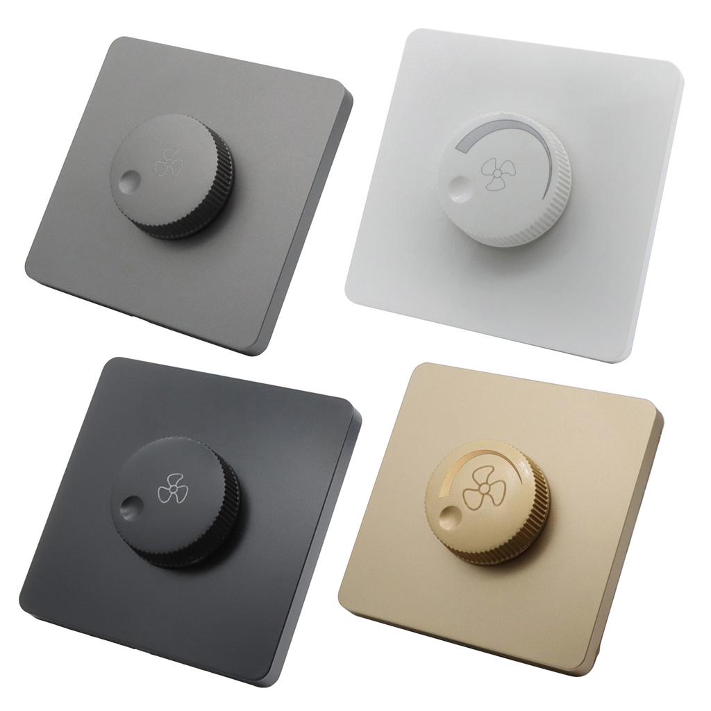 220V Regolazione Universale Interruttore di Controllo Velocità Ventilatore da Soffitto Pulsante a Muro Interruttore Dimmer Regolatore di Velocità Ventilatore con Regolazione Continua