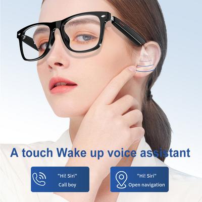 4K Smart AI Brillenkamera Videoaufnahme Fotoerkennung Übersetzungsantwort BT Anruf Sprachassistent Steuerung Smart Glasses