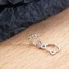 Exquisite Copper Girls Korean Party Cat's Paw Earring Ear Buckle Fashion Jewelry Cat Stud Earring