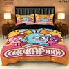 Smeshariki Bedding Quilt Set Quilt Cover Pillowcase Home Decoration Birthday Gift (1 * duvet cover + 2 * pillowcase, without core)