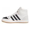 Adidas Originals Top Ten Synthetic Leather Durable Mid-Top Kids Sneakers Kids Sneakers White Black IF2708