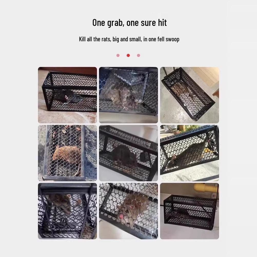 Fully Automatic Mouse Trap Cage | Rat Killer Clip & Glue Board Combo