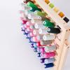 Solid wood spool rack, cable storage rack, household hand-woven thread drawing tool, winding sewing machine thread rack