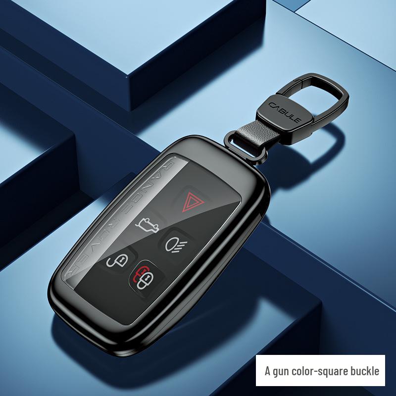 

Metal Key Case for Land Rover & Jaguar: Fits Range Rover, Discovery Sport, and XJ Models Land Rover Key Shell