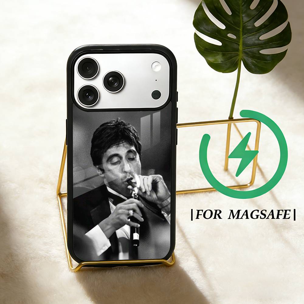 Classic Movie Scarface  Phone Case For iPhone 17,16,15,14,13,12,Plus,Pro,Max for Magsafe Magnetic Wireless Charging