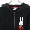 CUNE 24th Anniversary Back Rabbit Dragon Long Sleeve Zip Hoodie M Black Men's Used