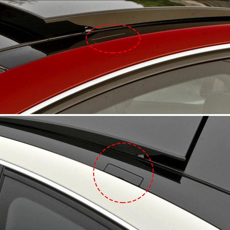 For Mercedes W207 W212 W204 Car Roof Rail Molding Trim Roof Luggage Rack Cover Plate For Benz E C Class Coupe C200 E260 E300