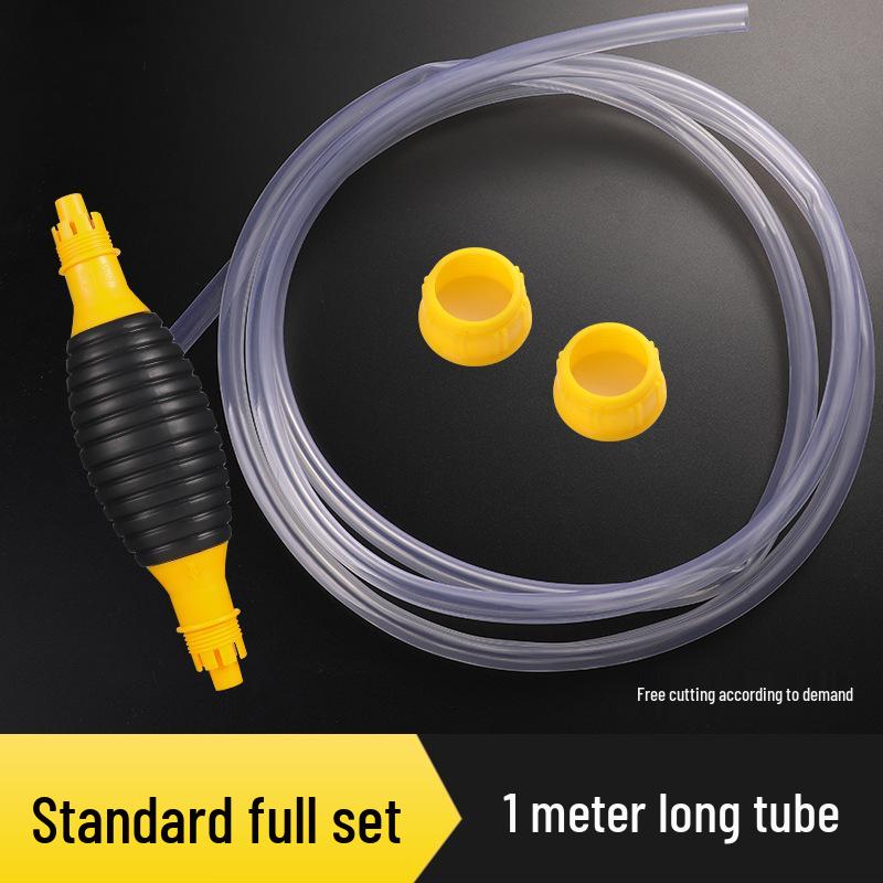 Manual Fuel Tank Siphon with Urea Deflector for Cars and Trucks