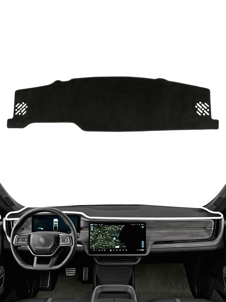 Car Dashboard Mat for Rivian R1T 2025~2025  Sunshade Protective Carpet Dash Mat Dashmat Accessories