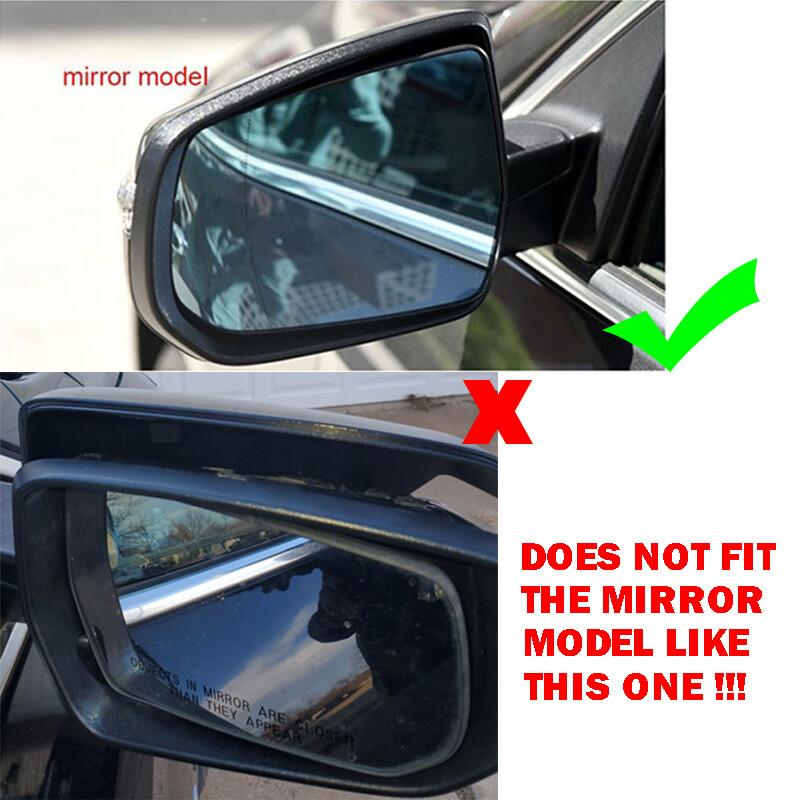 Driver & Passenger Side Mirror Cover Cap 2x For Chevrolet Malibu 2016-2020 2021