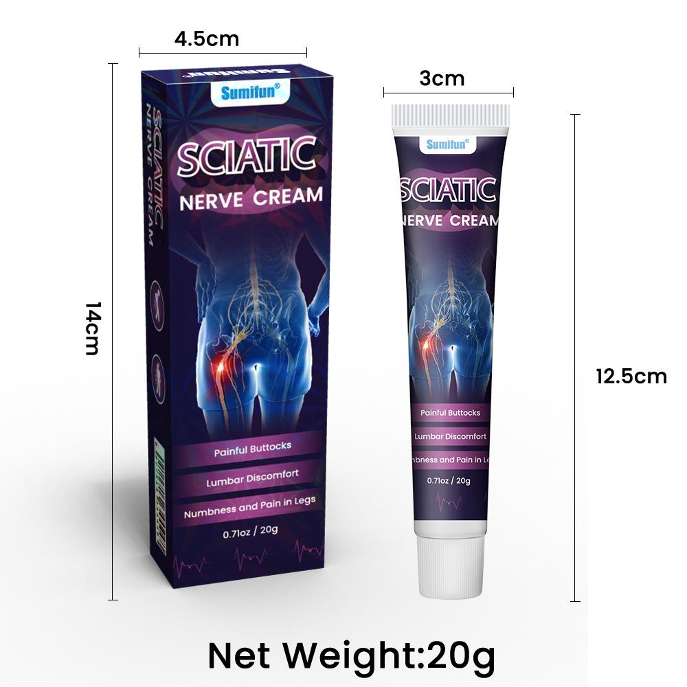 Joint Pain Ointment,Sciatic Nerve Acupoint Plaster Patch for Low Back Pain and Sciatic Bone Discomfort To Relieve Pain