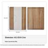 DL014 Marble Inlaid Wood Cutting Board - Home Kitchen Chopping Tool