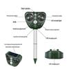 Outdoor Solar Ultrasonic Pest Repeller with Infrared Bird and Insect Deterrent