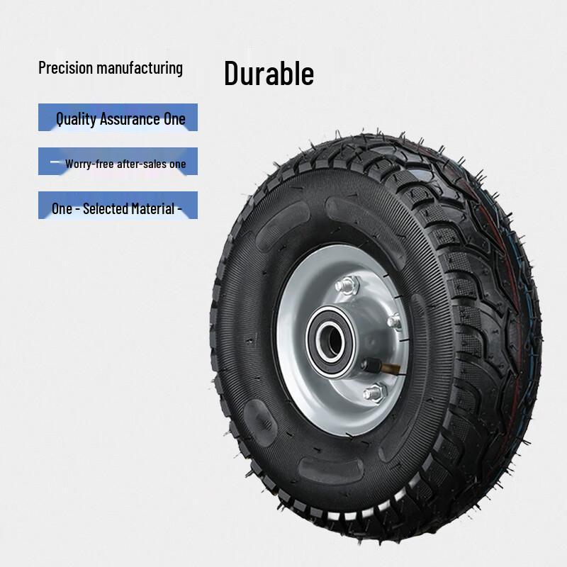 10-inch 8-Ply Inflatable Cart Wheel