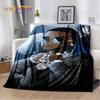 Hip Hop Art Rapper Legend Star Soft Plush Blanket,Flannel Blanket Throw Blanket for Living Room Bedroom Bed Sofa Picnic Cover 3D