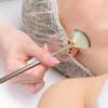 Fächerförmiger Einzelpinsel Gleichmäßiger Puder Hochglanzpuderpinsel Faserhaar Make-up Pinsel Fixierpuder Puderverteilpinsel Beauty-Tool