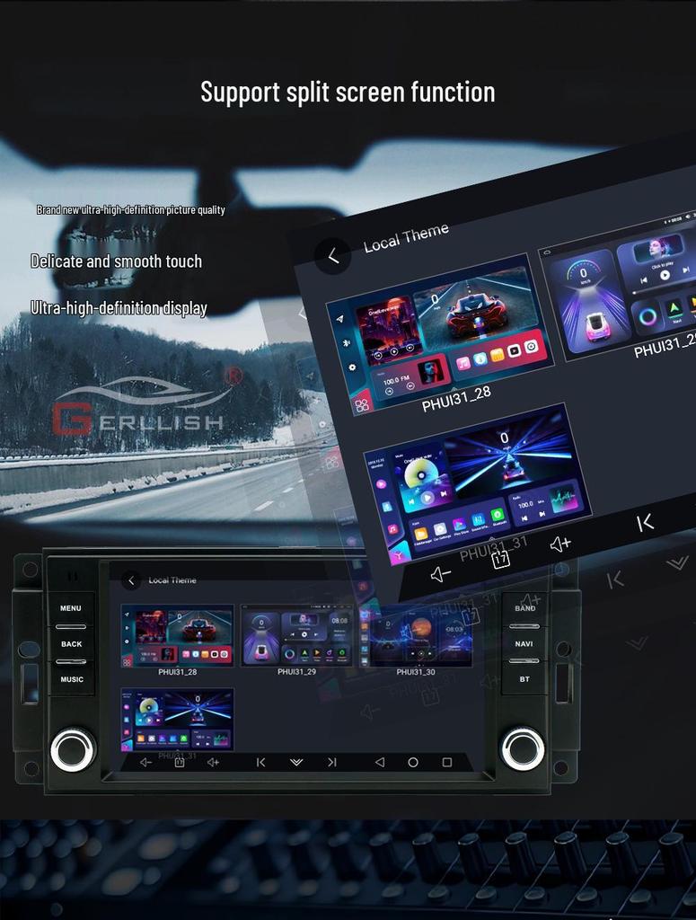 Android Navigation System for Jeep Wrangler/Dodge/Chrysler Cars