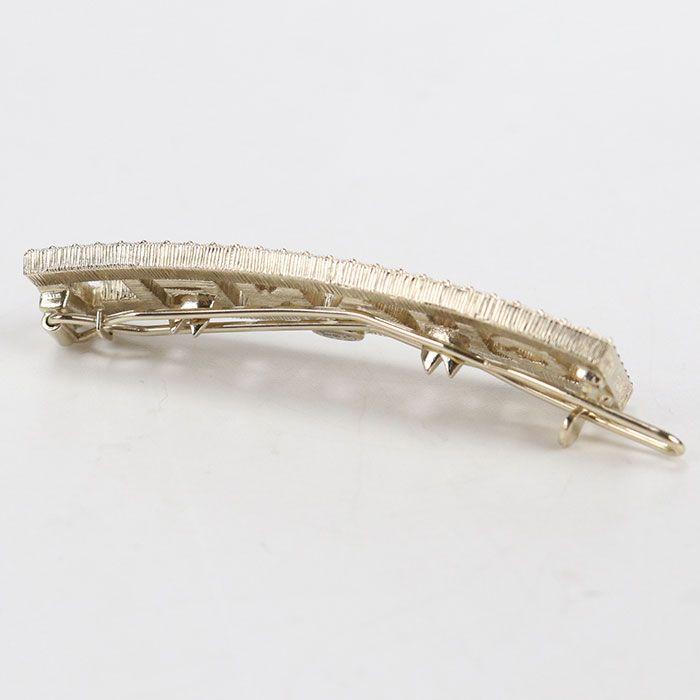 Used CHANEL Hair Clip Barrette Metal [Used] Women's