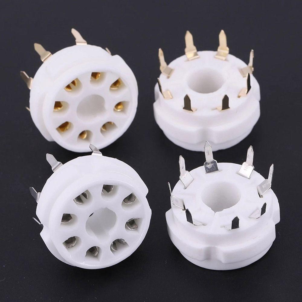 1Pcs 8Pin K8A Valve Base PCB Mount for EL34 KT88 6V6 6SL7 5AR4 6L6 6V6 6CA7 Vintage Audio Amplifier